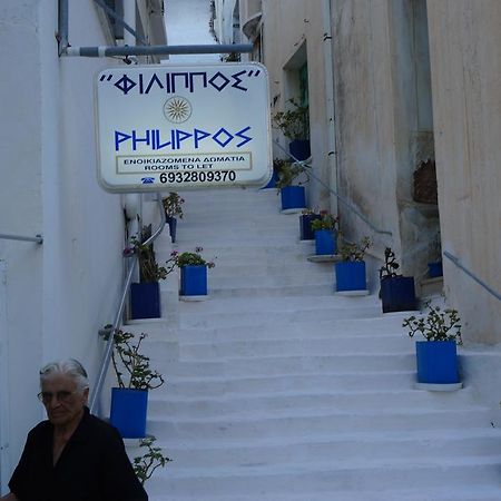 Filippos Hotel Ágios Kírykos Exterior foto